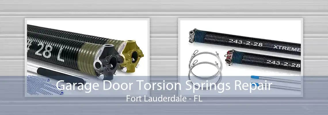 Garage Door Torsion Springs Repair Fort Lauderdale - FL